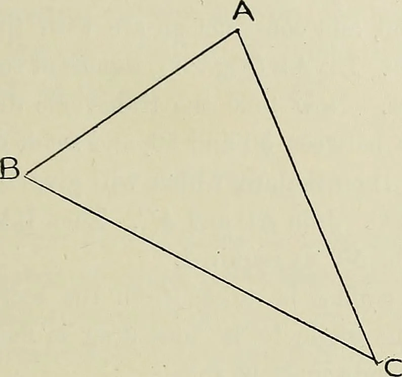 An illustration from Science and art drawing : complete geometrical course ; consisting of plane and solid geometry, orthographic and isometric projection, projection of shadow's the principles of map projection, graphic arithmetic and graphic statics, 1895, leaf 158