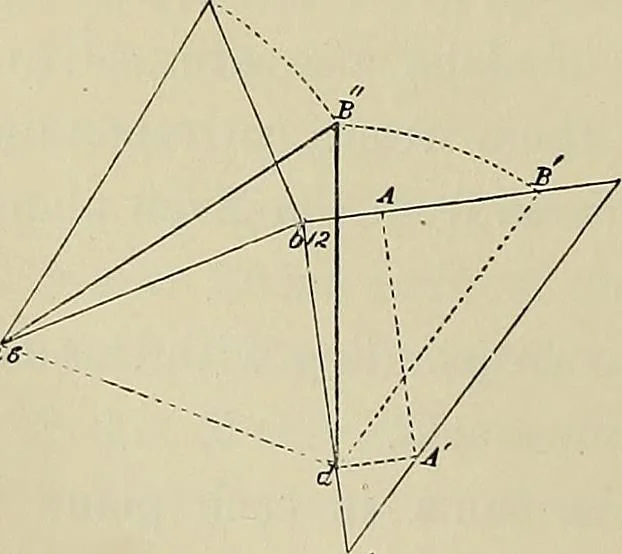 An illustration from Science and art drawing : complete geometrical course ; consisting of plane and solid geometry, orthographic and isometric projection, projection of shadow's the principles of map projection, graphic arithmetic and graphic statics, 1895, leaf 431