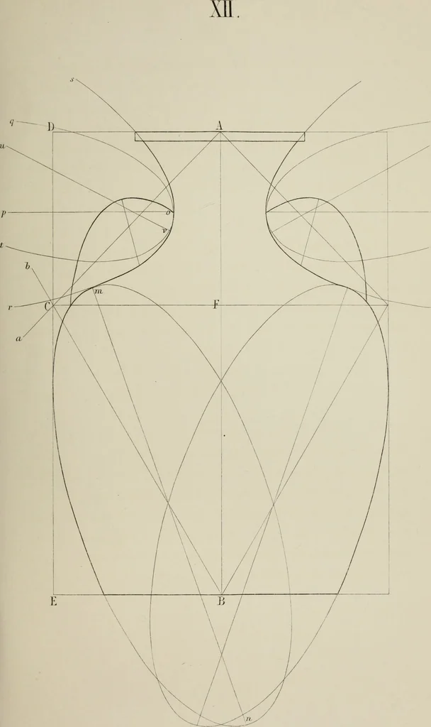 An illustration from The science of beauty, as developed in nature and applied in art, 1856, leaf 128