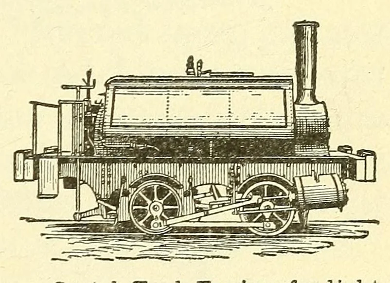 An illustration from The science of railways, 1904, leaf 141