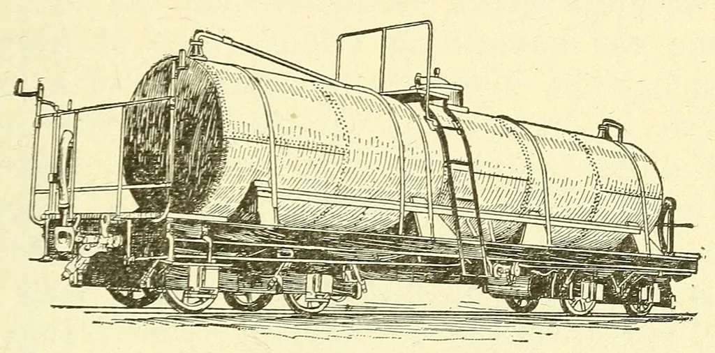 An illustration from The science of railways, 1904, leaf 181