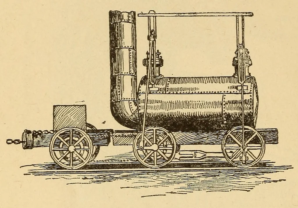 An illustration from The science of railways, 1904, leaf 520