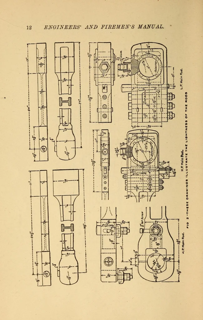 An illustration from The science of railways, 1904, leaf 14