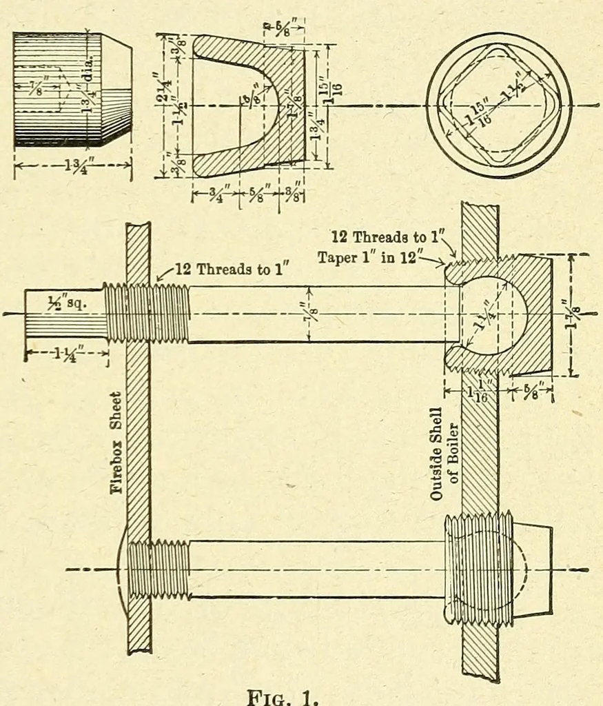 An illustration from The science of railways, 1904, leaf 233
