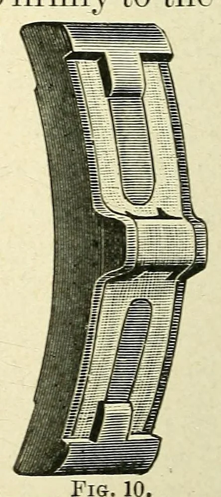 An illustration from The science of railways, 1904, leaf 84