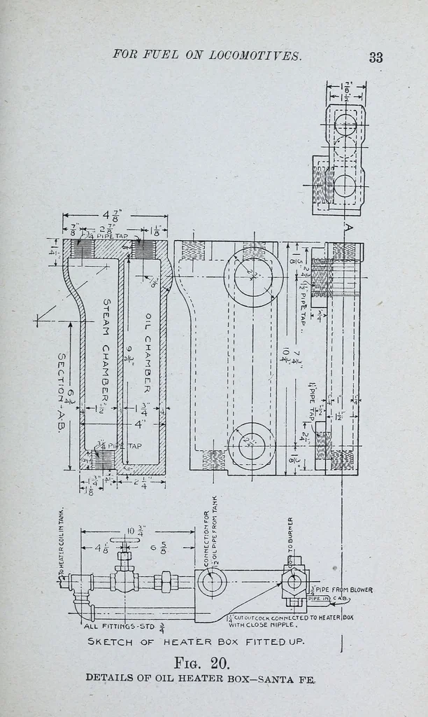 An illustration from The science of railways, 1904, leaf 37