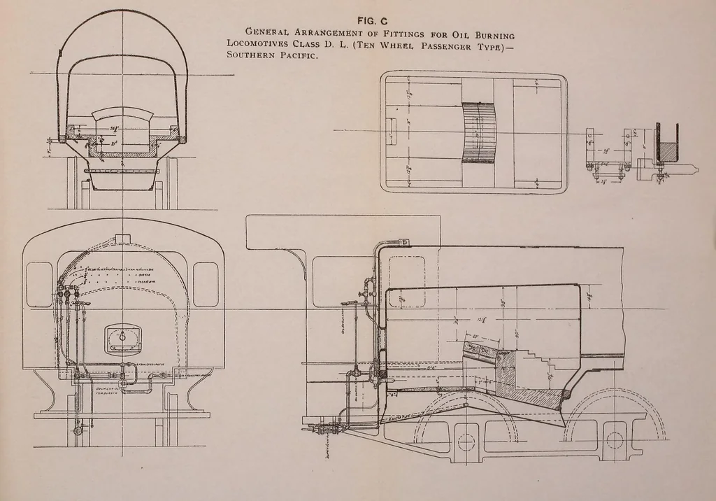 An illustration from The science of railways, 1904, leaf 79