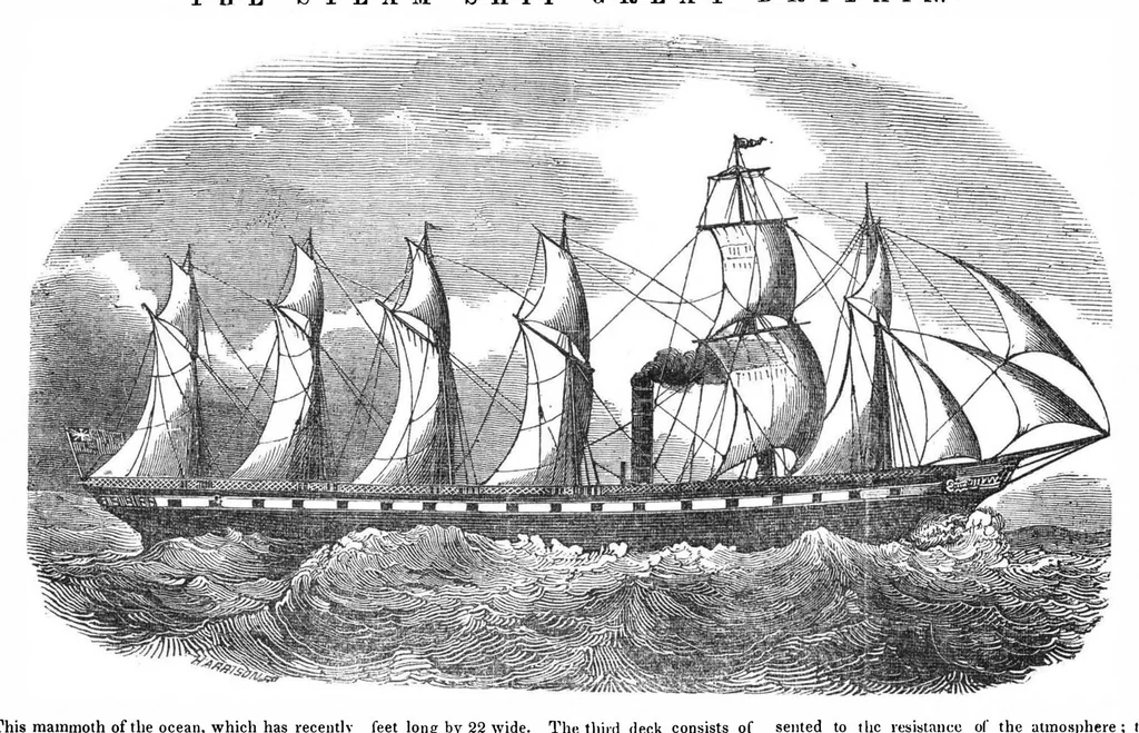 An illustration from Scientific American, Vol. 1, No. 1 (August 1845), 1845, leaf 1