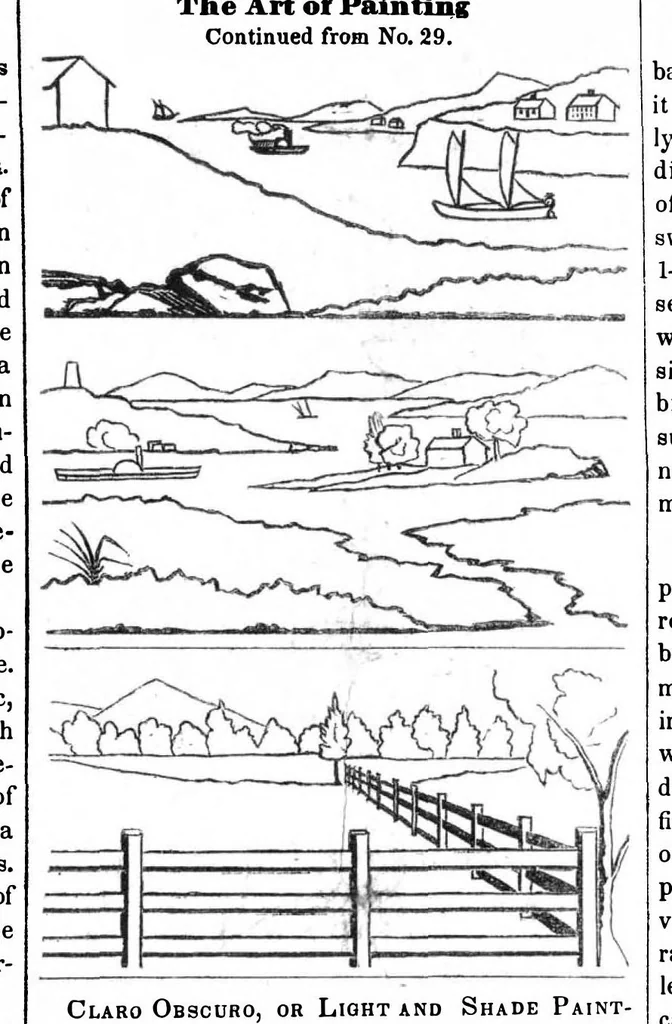 An illustration from Scientific American, Vol. 1, No. 30 (April 1846), 1846, leaf 1