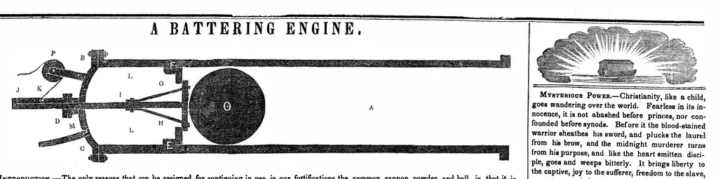 An illustration from Scientific American, Vol. 1, No. 37 (May 1846), 1846, leaf 2