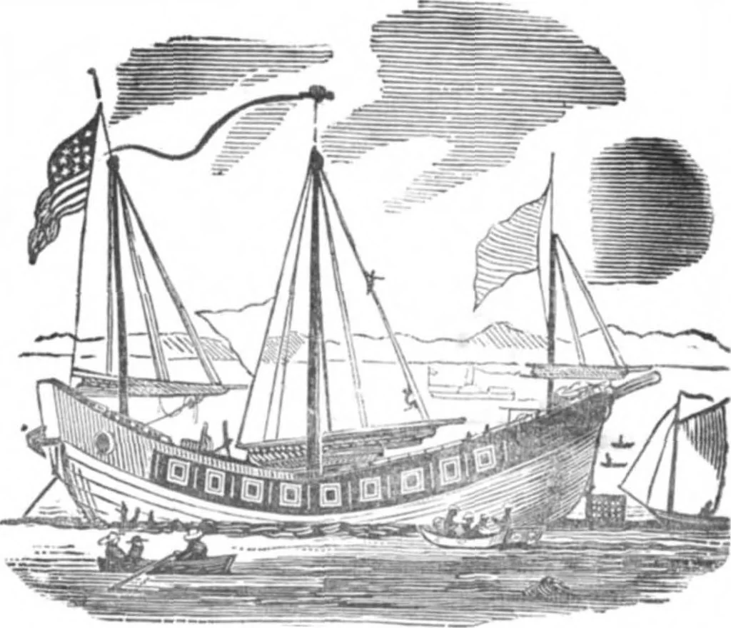An illustration from Scientific American, Vol. 2, No. 44 (July 1847), 1847, leaf 2