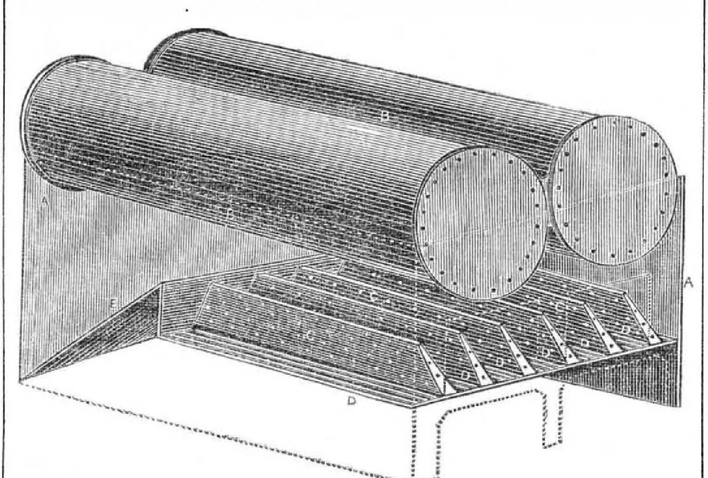 An illustration from Scientific American, Vol. 5, No. 34 (May 1850), 1850, leaf 3