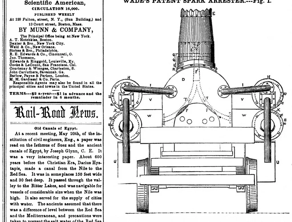 An illustration from Scientific American, Vol. 6, No. 40 (June 1851), 1851, leaf 0