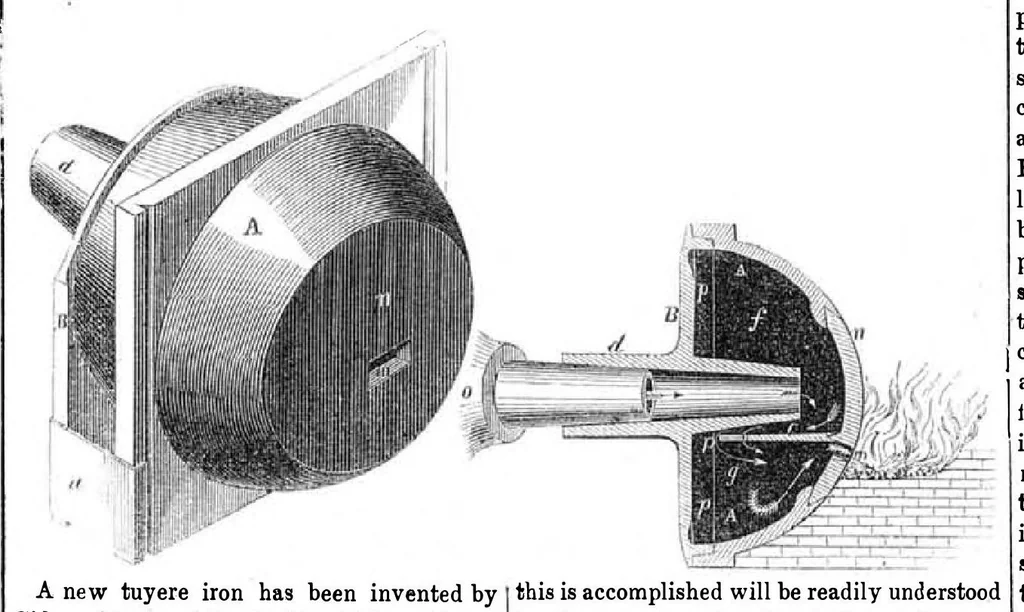 An illustration from Scientific American, Vol. 8, No. 37 (May 1853), 1853, leaf 0