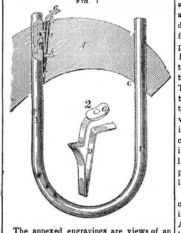 An illustration from Scientific American, Vol. 8, No. 48 (August 1853), 1853, leaf 7