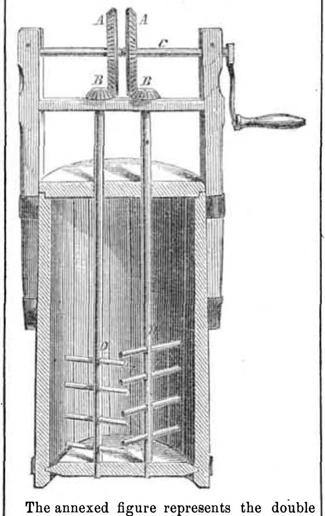 An illustration from Scientific American, Vol. 9, No. 32 (April 1854), 1854, leaf 5