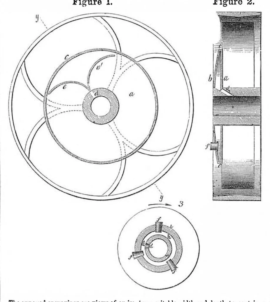An illustration from Scientific American, Vol. 9, No. 33 (April 1854), 1854, leaf 3