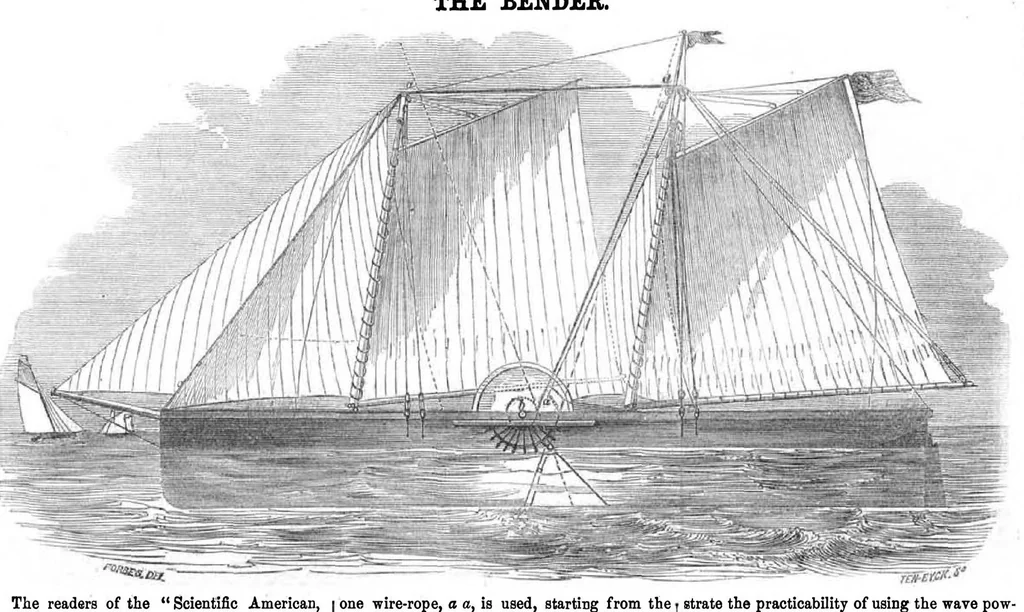 An illustration from Scientific American, Vol. 9, No. 35 (May 1854), 1854, leaf 7
