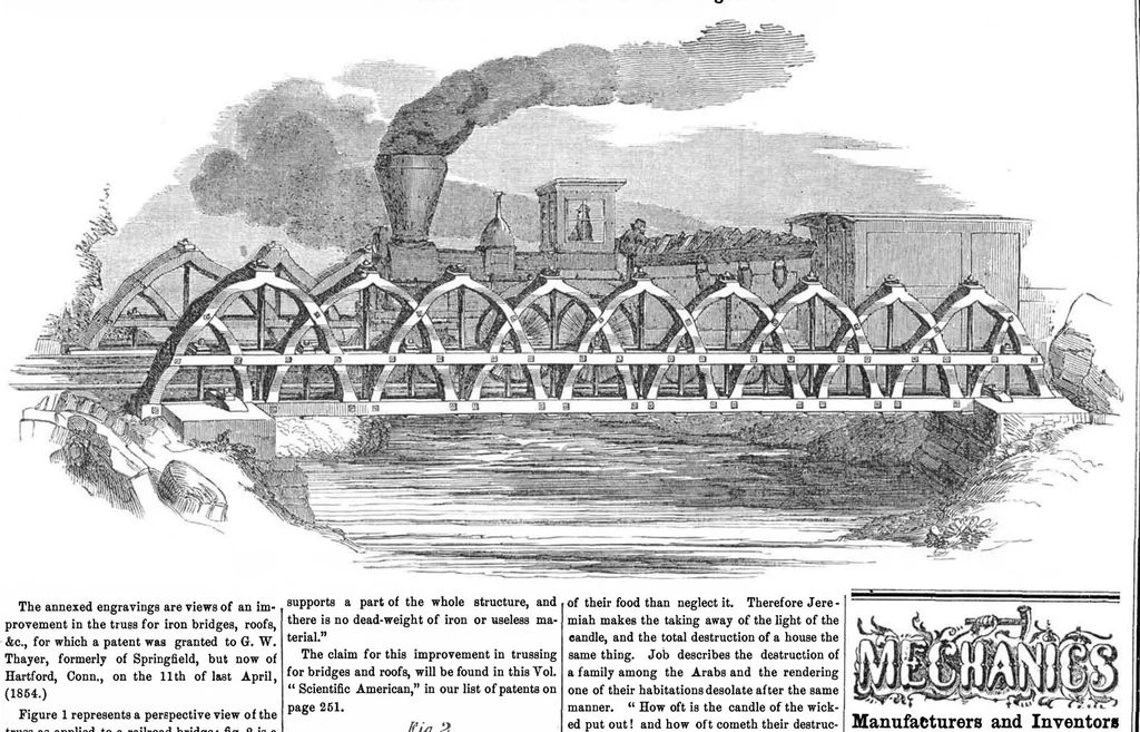 An illustration from Scientific American, Vol. 9, No. 44 (July 1854), 1854, leaf 7