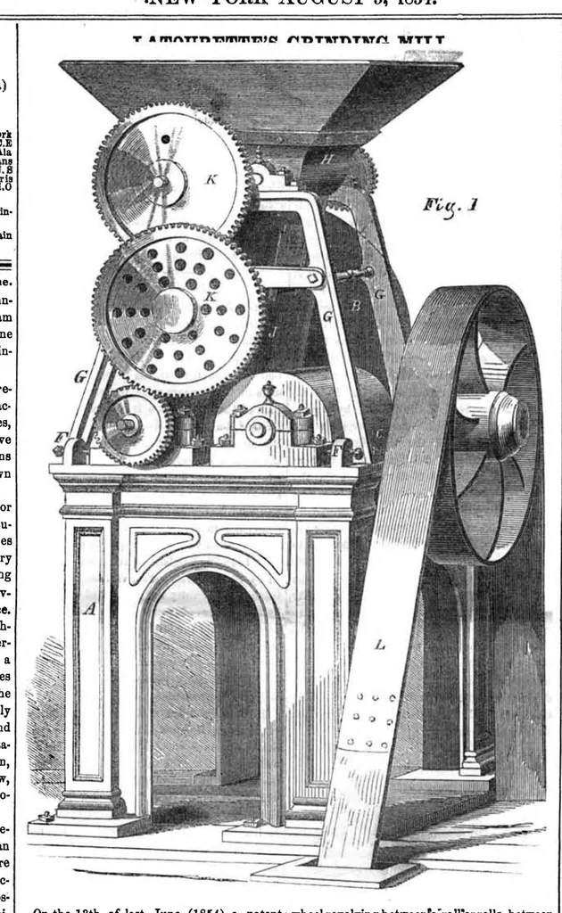 An illustration from Scientific American, Vol. 9, No. 47 (August 1854), 1854, leaf 0
