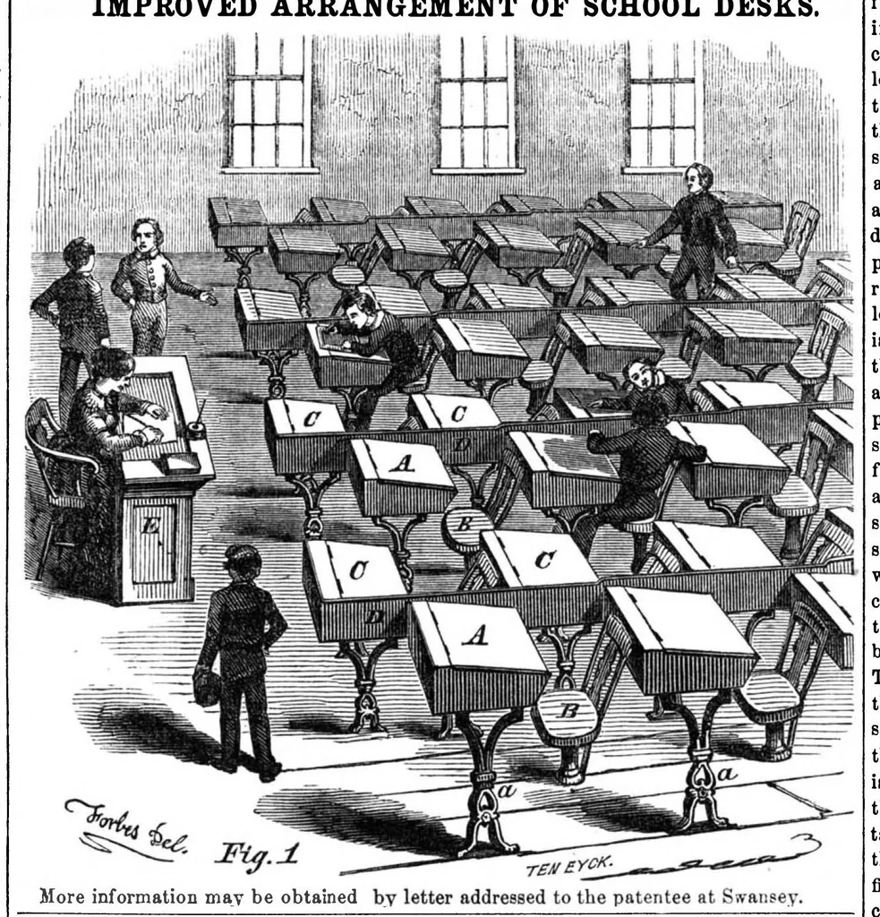 An illustration from Scientific American, Vol. 10, No. 28 (March 1855), 1855, leaf 3