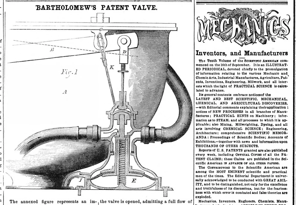 An illustration from Scientific American, Vol. 10, No. 33 (April 1855), 1855, leaf 7