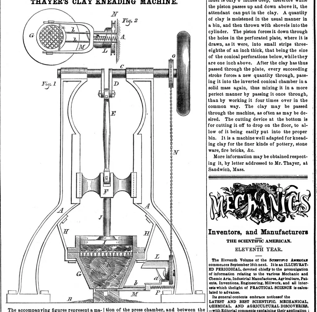 An illustration from Scientific American, Vol. 10, No. 47 (August 1855), 1855, leaf 7