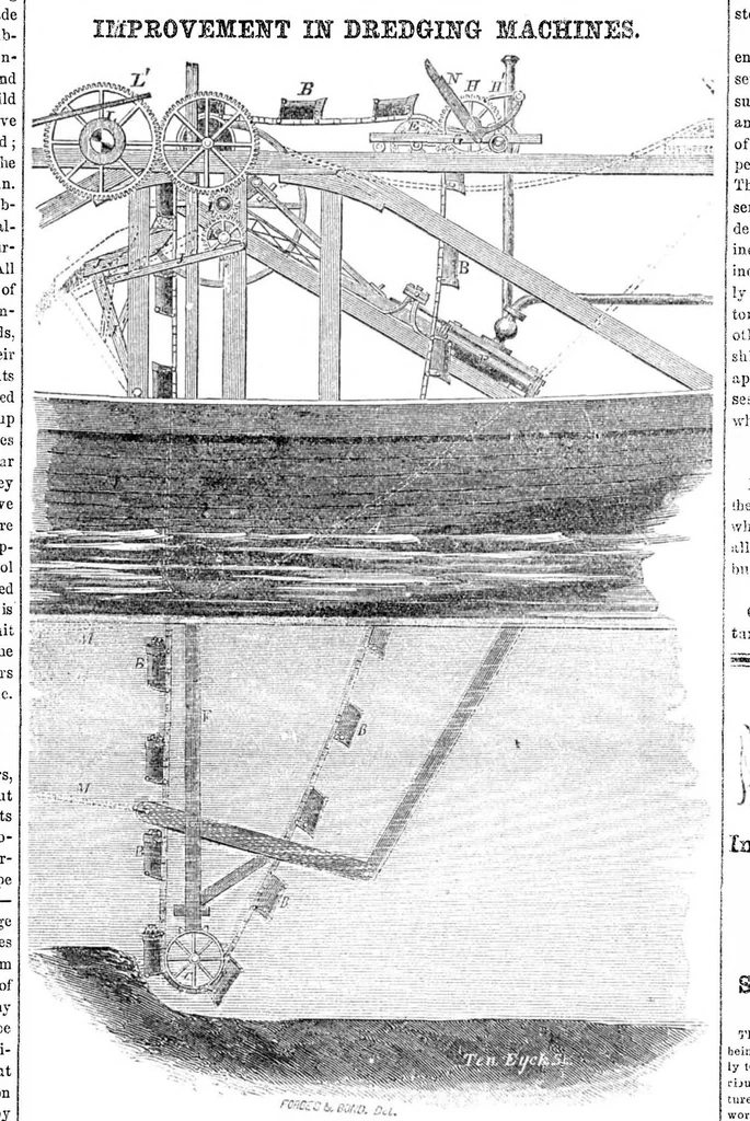 An illustration from Scientific American, Vol. 11, No. 38 (May 1856), 1856, leaf 7