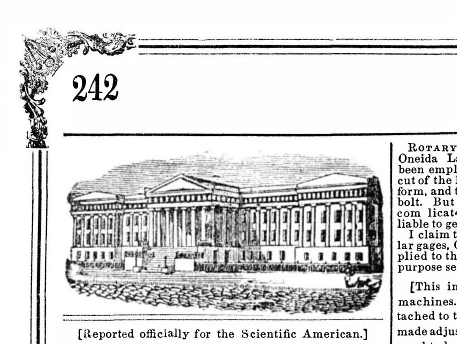 An illustration from Scientific American, Vol. 12, No. 31 (April 1857), 1857, leaf 1