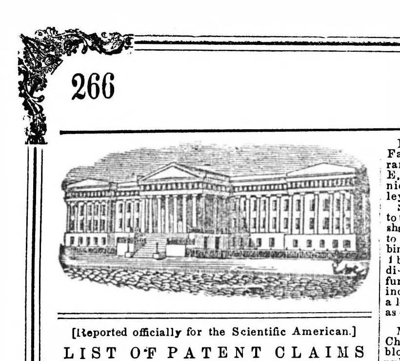 An illustration from Scientific American, Vol. 12, No. 34 (May 1857), 1857, leaf 1