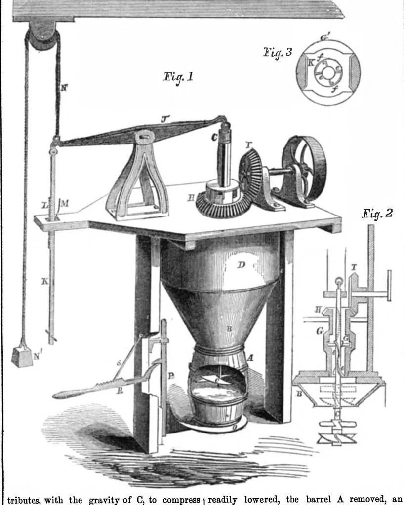 An illustration from Scientific American, Vol. 12, No. 45 (July 1857), 1857, leaf 3