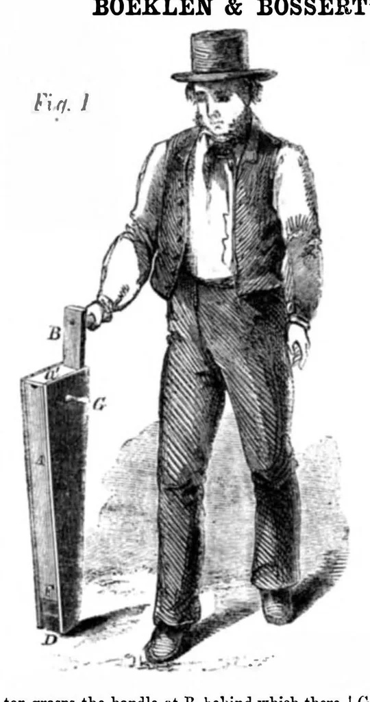 An illustration from Scientific American, Vol. 13, No. 27 (March 1858), 1858, leaf 7