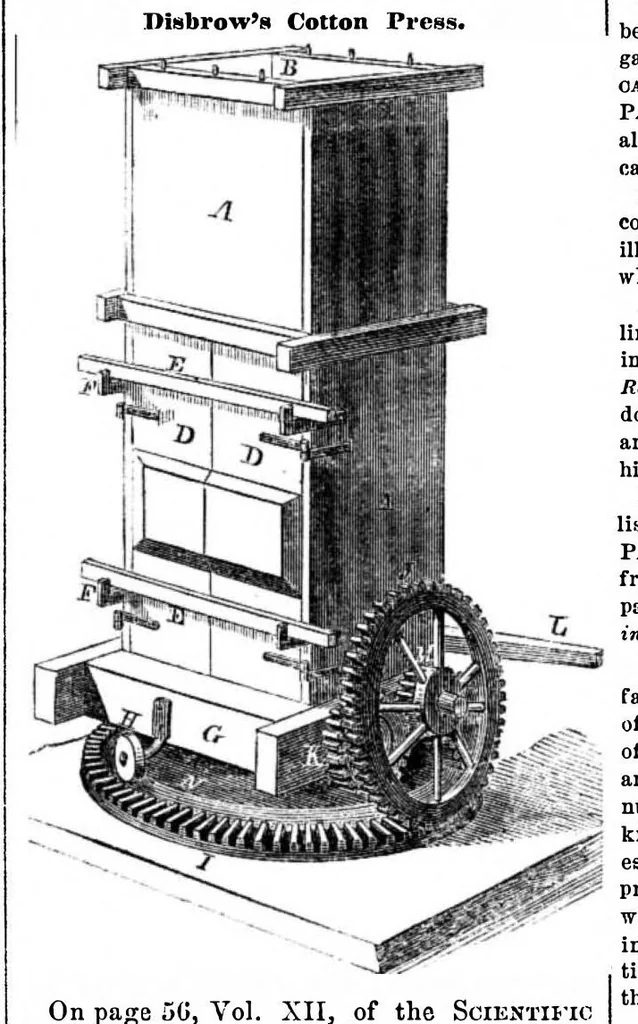 An illustration from Scientific American, Vol. 13, No. 29 (March 1858), 1858, leaf 7