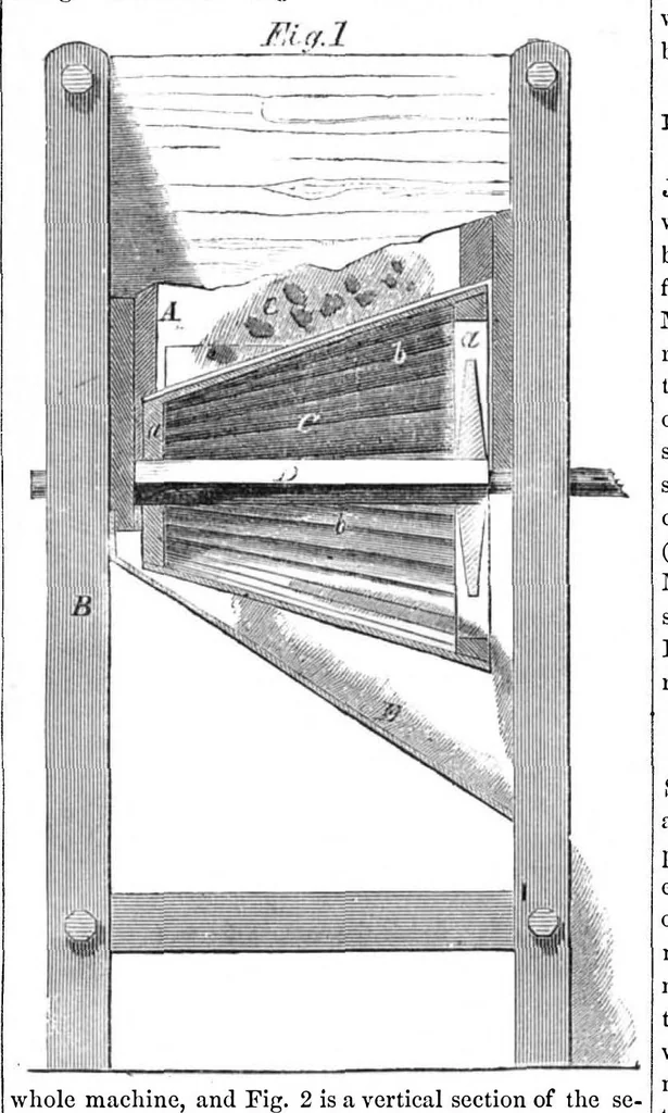 An illustration from Scientific American, Vol. 1, No. 6 (August 1859), 1859, leaf 3