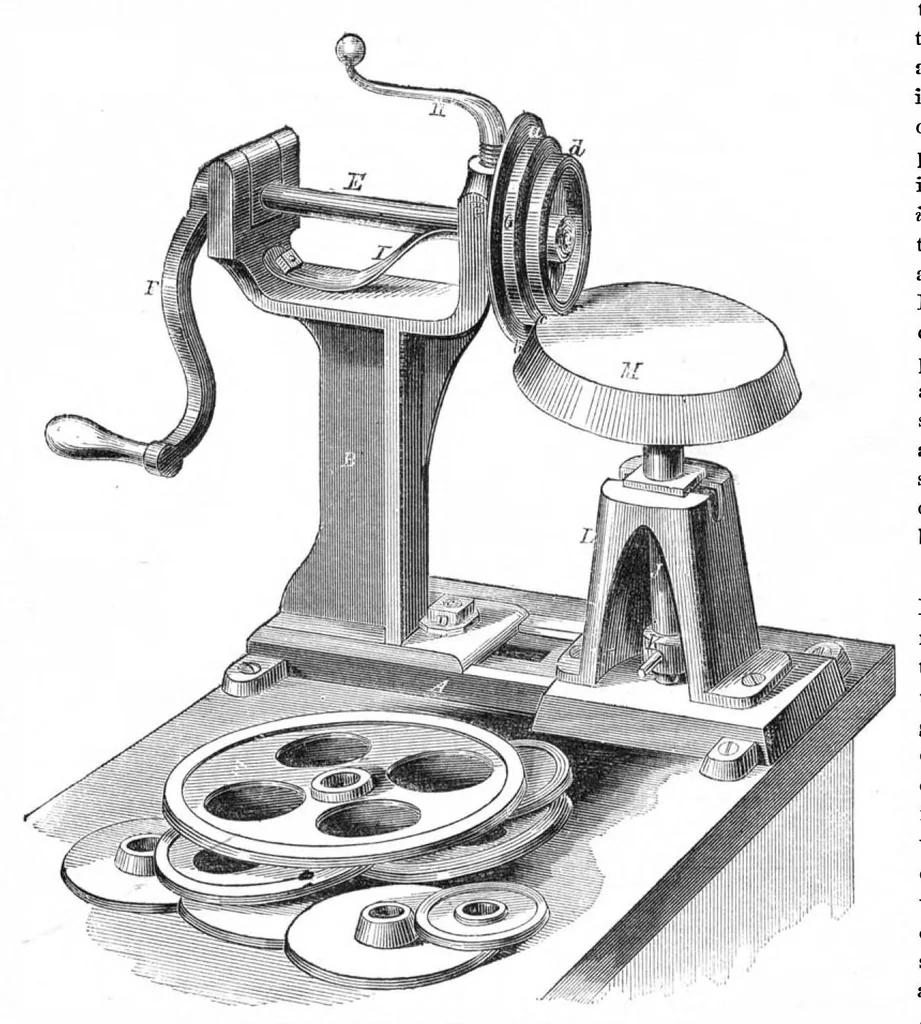 An illustration from Scientific American, Vol. 1, No. 6 (August 1859), 1859, leaf 7