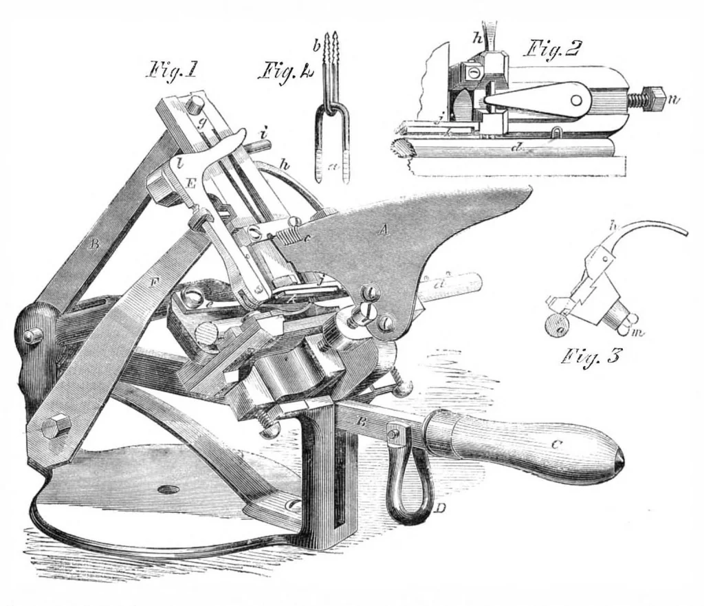 An illustration from Scientific American, Vol. 1, No. 19 (November 1859), 1859, leaf 7