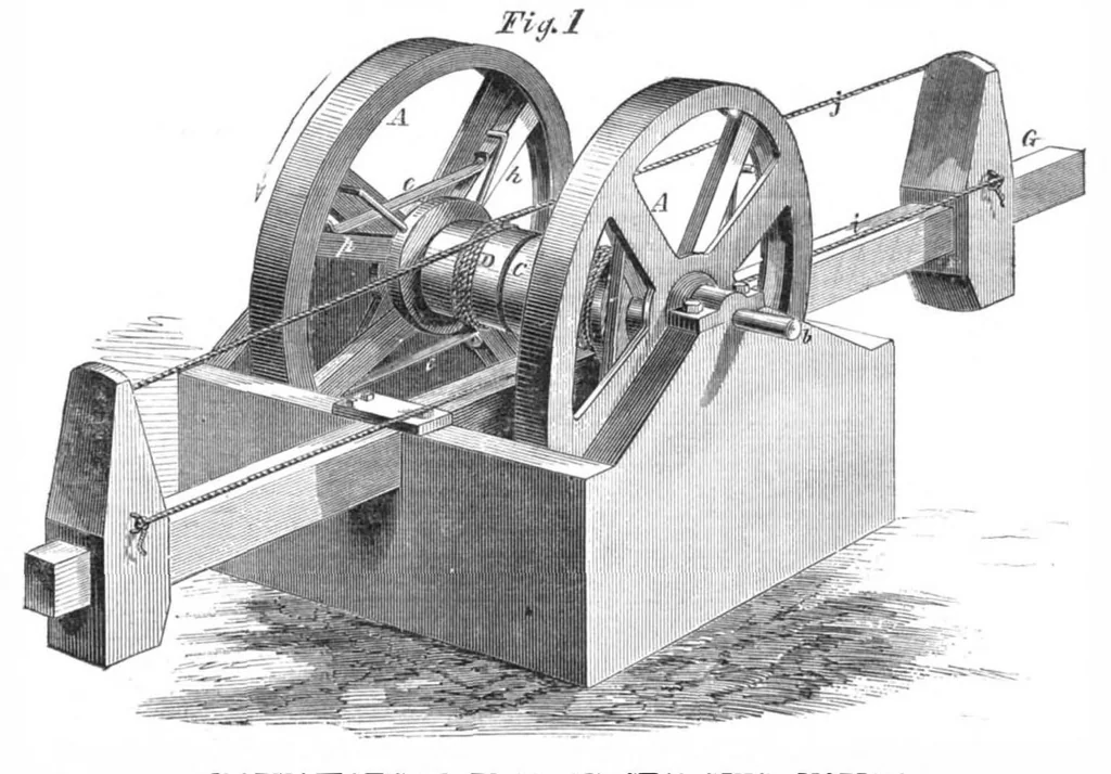 An illustration from Scientific American, Vol. 2, No. 16 (April 1860), 1860, leaf 15