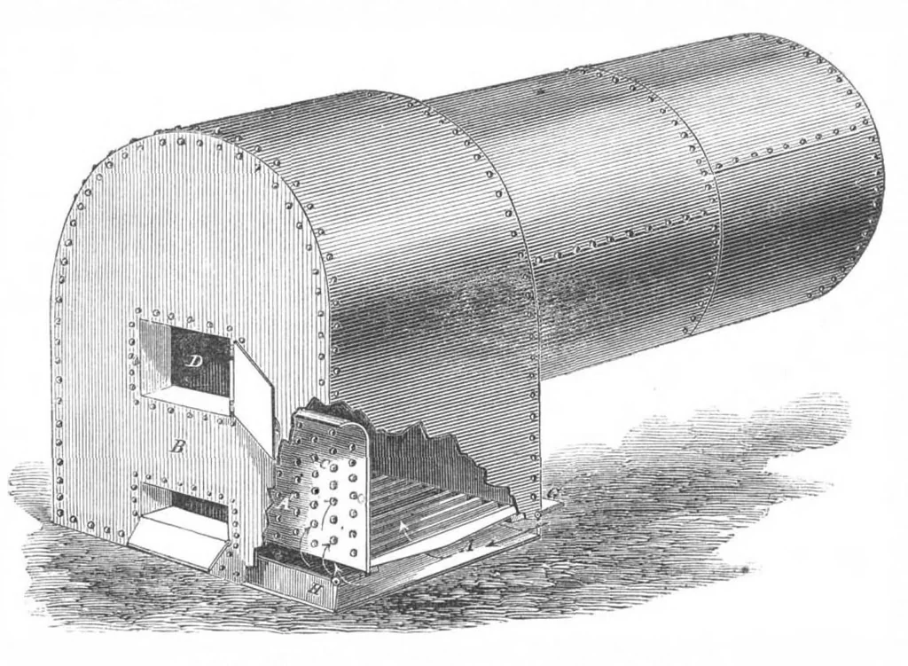 An illustration from Scientific American, Vol. 2, No. 22 (May 1860), 1860, leaf 7