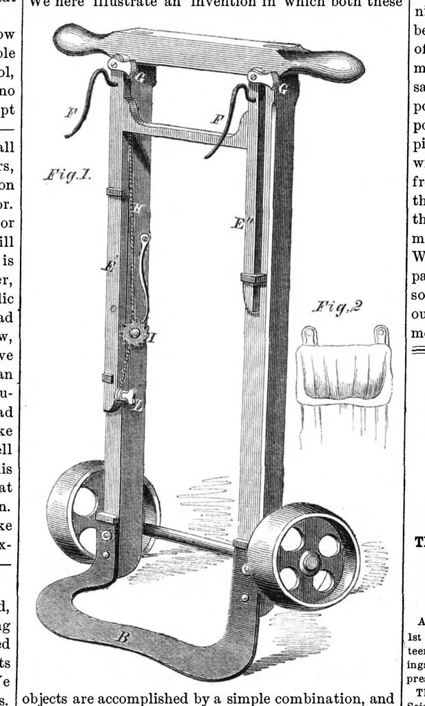An illustration from Scientific American, Vol. 4b, No. 11 (March 1861), 1861, leaf 15
