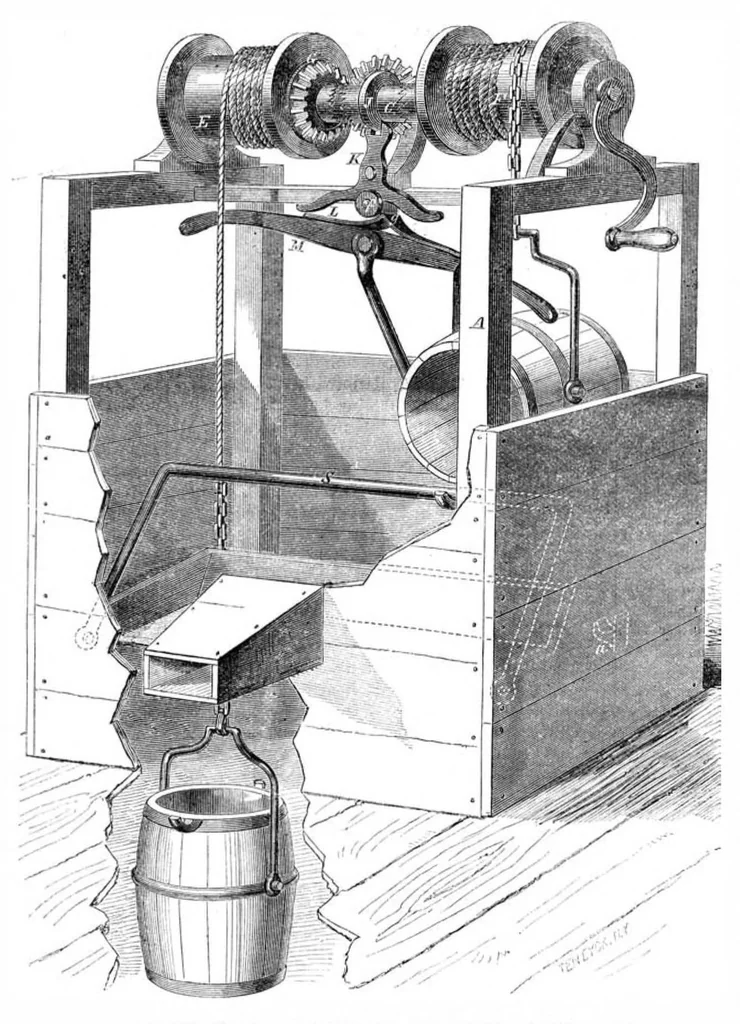 An illustration from Scientific American, Vol. 4b, No. 17 (April 1861), 1861, leaf 0