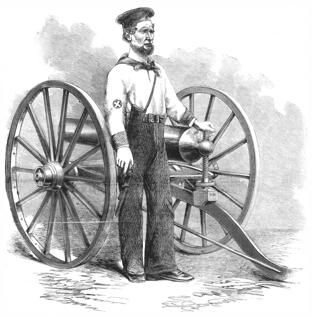 An illustration from Scientific American, Vol. 4b, No. 20 (May 1861), 1861, leaf 3