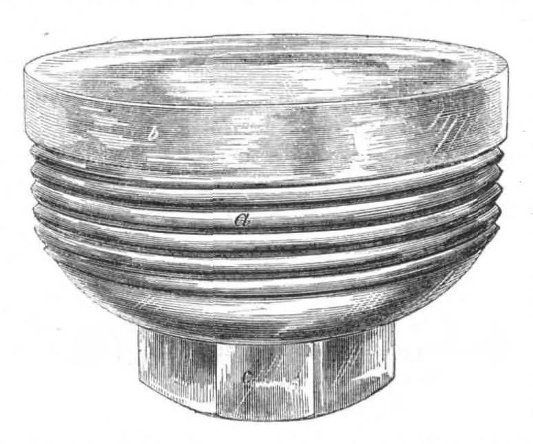 An illustration from Scientific American, Vol. 5, No. 24 (December 1861), 1861, leaf 7