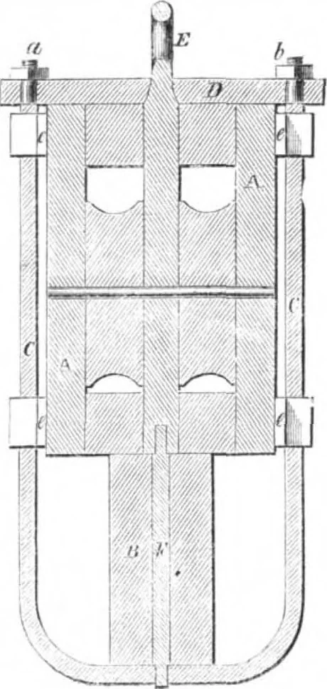 An illustration from Scientific American, Vol. 6, No. 19 (May 1862), 1862, leaf 15