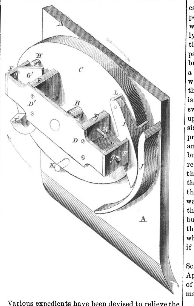 An illustration from Scientific American, Vol. 6, No. 22 (May 1862), 1862, leaf 7