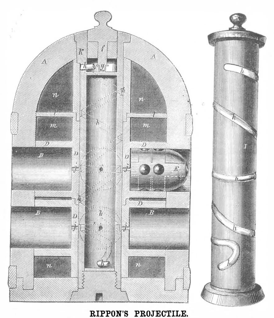 An illustration from Scientific American, Vol. 6, No. 24 (June 1862), 1862, leaf 15