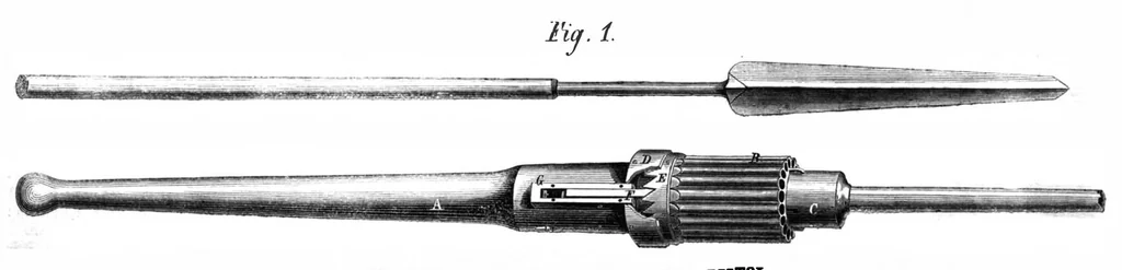 An illustration from Scientific American, Vol. 9, No. 6 (August 1863), 1863, leaf 7