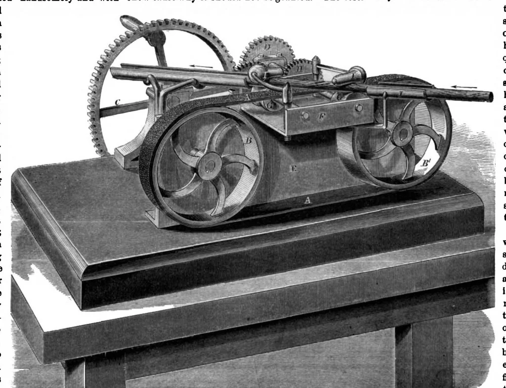 An illustration from Scientific American, Vol. 9, No. 21 (November 1863), 1863, leaf 7