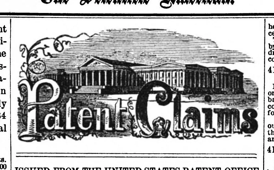 An illustration from Scientific American, Vol. 10, No. 8 (February 1864), 1864, leaf 11