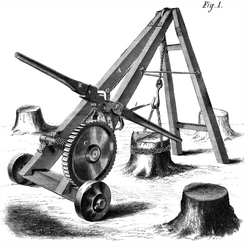 An illustration from Scientific American, Vol. 10, No. 8 (February 1864), 1864, leaf 7