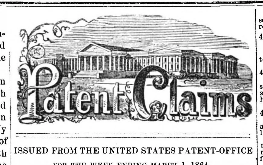 An illustration from Scientific American, Vol. 10, No. 12 (March 1864), 1864, leaf 10